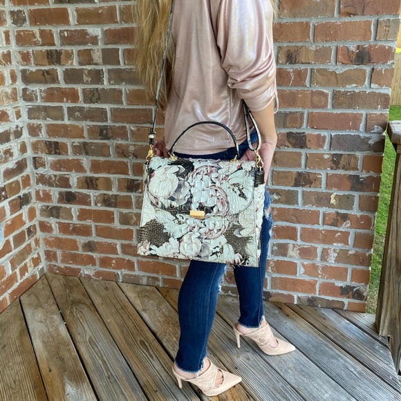 NWT Brahmin Eden Ingrid Satchel - Picture 5 of 14